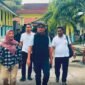 Kepala Dinas Pendidikan dan Kebudayaan (Kadikbud) Maluku Utara melaksanakan kunjungan kerja di SMA Pulau Morotai. || dok : Dikbud Malut