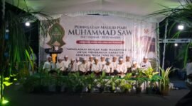 Peringatan Maulid Nabi Muhammad SAW oleh generasi muda Toboko Ternate || dok : kasedata