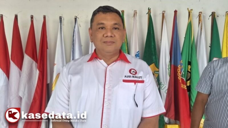 Sekretaris PJSI Maluku Utara, Wahyu S. Permana. || dok : Ilham/Kasedata