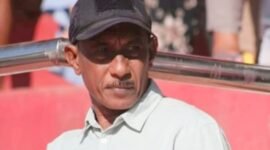 Iqbal Alhadar, tokoh sepak bola Maluku Utara/Legend Persiter Ternate [dok : kasedata]