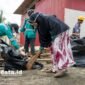 Ibu-Ibu Desa Kawasi turut Berpartisipasi dalam Aksi Bersih World Cleanup Day