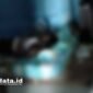 Korban saat ditemukan dalan kamar rumah dinas area kampus Isdik Ternate [Foto : warga]