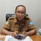 Kepala DPMPTSP Kota Ternate, Bahtiar Theng, saat diwawancarai terkait penerbitan NIB 6.612 untuk pelaku usaha.[Foto : Haerun/Kasedata]
