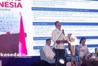 Pemaparan Wamendagri RI, Bima Arya Sugiarto, dalam kegiatan FGD di Hotel Bela Ternate [Foto : sukarsi/kasedata]