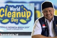 Logo Word Cleanup Day 2025/Koordinator Acara Nuryadin Rachman [dok : kasedata.id]