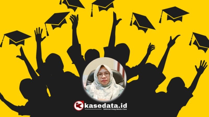 Ilustrasi Wisudawan/Kepala Biro BAKK Unkhair, Nurdewi Rizka [dok : sukarsi_kasedata]