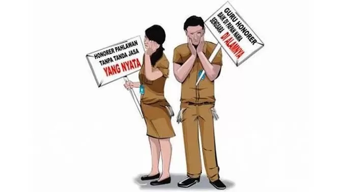 Foto : ilustrasi tenaga honorer