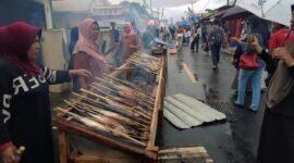 Festival Nyao Fufu yang berlangsung di Kelurahan Dufa-Dufa, Kota Ternate [Foto : sukarsi/kasedata]