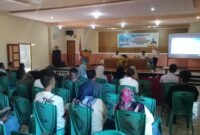 Berlangsungnya sosialisasi LPJ (doc: Ridal/Kasedata)