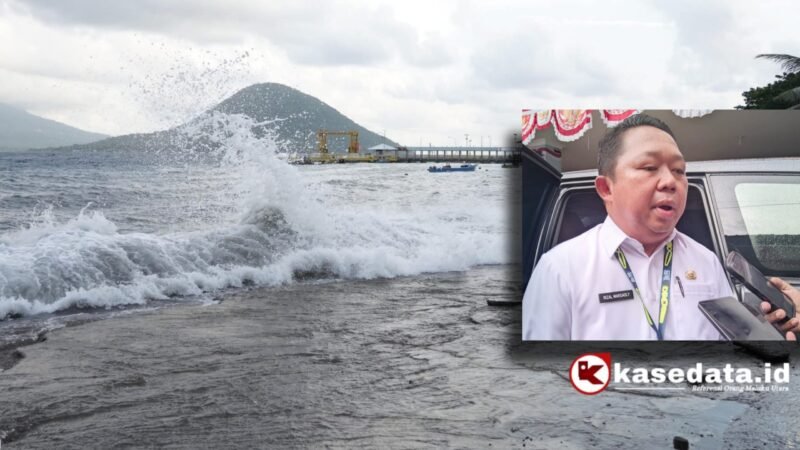 Kondisi cuaca laut di pantai Bastiong Karance/Sekda Kota Ternate [dok : kasedata]