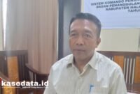 Kepala BPBD Halsel, Aswin Adam [Dok : Ridal/Kasedata]