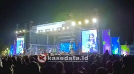 Malam puncak dan pesta rakyat perayaan HUT ke-26 Provinsi Maluku Utara di Sofifi. || dok : Ilham/Kasedata
