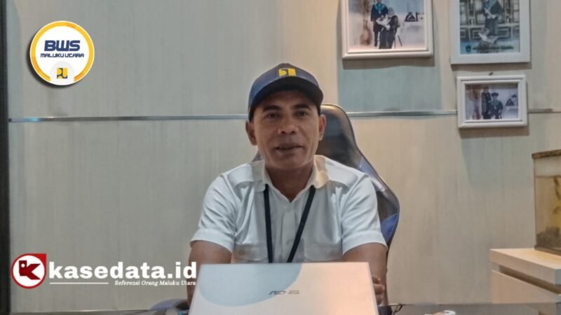 PPK Sungai dan Pantai BWS Maluku Utara, Ir. Irwan Mohamad, ST., MT [Foto : kasedata]