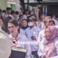 Sesi tanya jawab antara Gubernur dan para siswa SMA Negeri 10 Kota Ternate [Foto : sukarsi/kasedata]
