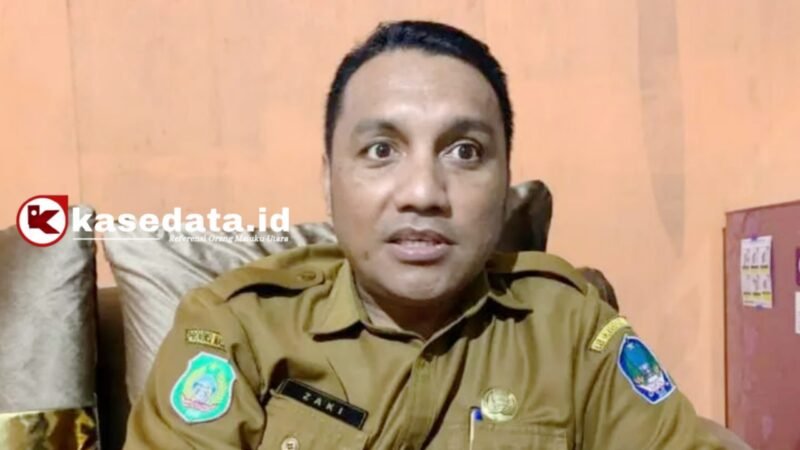 Plt Kepala DPMD Halsel, M. Zaki Abdul Wahab   [Dok : Ridal/Kasedata]