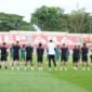 Sesi latihan skuad malut united