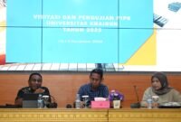 Saat berlangsung visitasi dan pengujian Pengendalian Intern atas Pelaporan Keuangan 2025