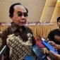 Ketua Komite I DPD-RI, Andi Sofyan, saat diwawancarai [Foto : sukarsi/kasedata]