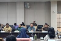 Rakor lintas sektor untuk memfinalisasi RTRW Kota Ternate 2025–2045 yang berlangsung di Jakarta [Foto : istimewa]