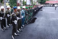 Apel Pasukan Operasi Zebra Kie Raha 2025 yang berlangsung di Mapolres Ternate