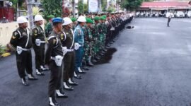 Apel Pasukan Operasi Zebra Kie Raha 2025 yang berlangsung di Mapolres Ternate