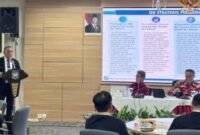 Wali Kota Ternate saat menyampaikan Rencana Aksi Kepala Daerah 2026–2029 yang bertajuk REMPAH di BPSDM Kementerian Dalam Negeri [Foto : istimewa]