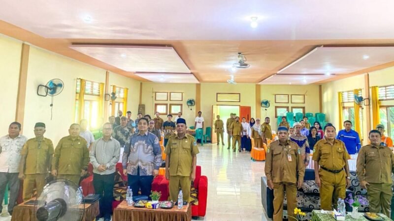 Kegiatan Fokus Group Discussion dari Disnakertrans Halsel. (doc: Ridal/Kasedata)