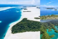 Objek wisata yang berada di Kabupaten Halmahera Selatan