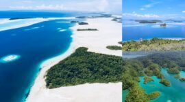 Objek wisata yang berada di Kabupaten Halmahera Selatan