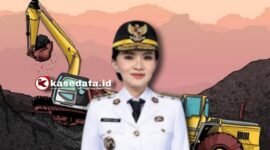 Latar ilustrasi tambang/Gubernur Maluku Utara Sherly Tjoanda Loas [ dok : kasedata]