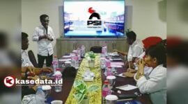 Rapat pengurus DPD PSI Kota Ternate yang berlangsung di Hotel Bela [dok : kasedata]