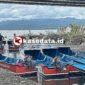 Bantuan armada dengan mesin tempel 15 PK yang diberikan kepada nelayan di Halmahera Selatan [dok : ridal/kasedata]