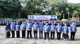 Foto bersama usai prosesi penyerahan SK PPPK Halmahera Selatan