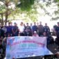 Aksi bersih pantai yang dimotori keluarga besar Fakultas Perikanan dan Ilmu Kelautan Unkhair Ternate bersama Pol Air dan PPN Ternate. || dok : Sukarsi/Kasedata
