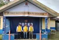 Salah satu posko Nataru di Kabupaten Pulau Morotai [dok : kasedata]