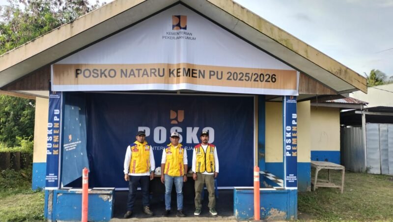 Salah satu posko Nataru di Kabupaten Pulau Morotai [dok : kasedata]