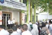 Program Rabu Menyapa di Kantor Disperindag Kota Ternate