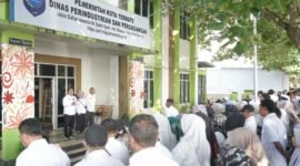 Program Rabu Menyapa di Kantor Disperindag Kota Ternate