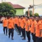 Apel Pasukan Siaga Angkutan Natal 2025 dan Tahun Baru 2026 di Lapangan Upacara Basarnas Ternate