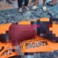 Jasad korban yang ditemukan di pantai Falajawa Kota Ternate [Foto : istimewa]