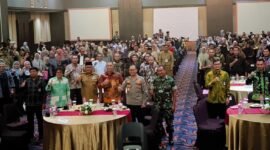 Susan pembukaan kegiatan ISEI Cabang Ternate, Provinsi Maluku Utara, yang ber langsung di Bella Hotel Ternate [dok : sukarsi/kasedata]