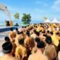 Apel gabungan ASN Pemda Halmahera Selatan [Foto : ridal/kasedata]