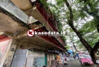 Hunian para pedagang di Ternate yang tidak layak ditempati [Foto : sukarsi/kasedata]