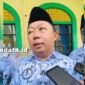 Ketua PGRI Kota Ternate, Dr. Rizal Marsaoly, kepada wartawan usai peringatan HUT PGRI di Duafa Center [dok : kasedata]