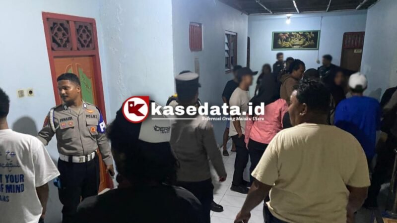Operasi Pekat Kie Raha II-2025 yang digelar Polres Ternate [dok : kasedata]