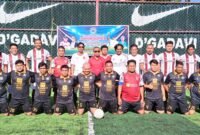 Laga pembuka yang mempertemukan KAHMI Malut Vs Harita Grup. || dok : Sukarsi/Kasedata