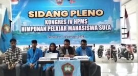 Konference pers penolakan hasil kongres HPMS ke-IV  [Karno/kasedata]