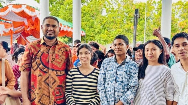 Open House Nataru bersama Bupati Halmahera Selatan [Foto : ridal/kasedata]