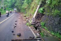 Kondisi tembok di tingkungan Kelurahan Ngade, Ternate Selatan [Foto : sukarsi/kasedata]