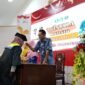 Prosesi wisuda lansia yang digelar Pemerintah Kabupaten Halsel [Foto : ridal/kasedata]